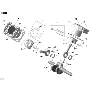 01- Crankshaft, Piston And Cylinder