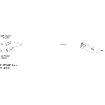 10- Electrical Harness Speaker