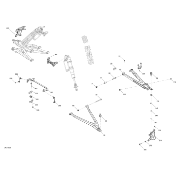 07- Front Suspension Maverick X3 - Package XMR