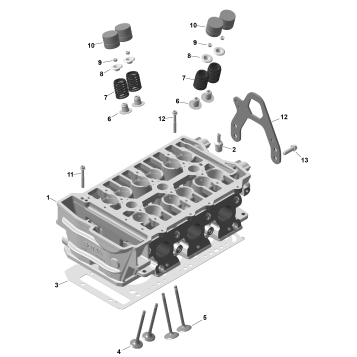01- ROTAX - Cylinder Head