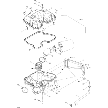 02- Air Intake Silencer