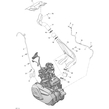 01- Engine 3 Air Outlet