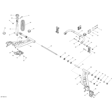 08- Rear Suspension - Except Package LTD