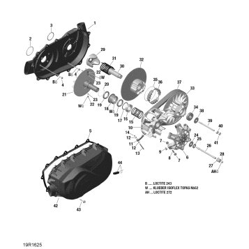 05- Transmission - 1000R EFI (Outlander Except XMR)
