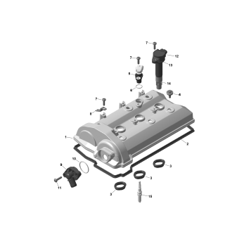 01- ROTAX - Valve Cover
