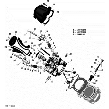 01- Cylinder Head, Front - HD10
