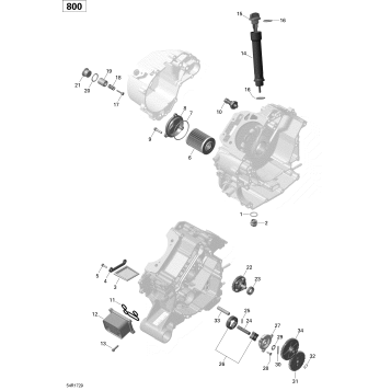01- Engine Lubrication - 800R EFI