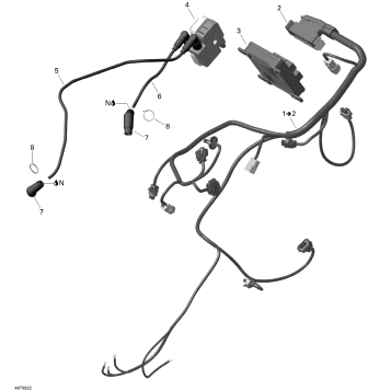 10- Engine Harness Outlander