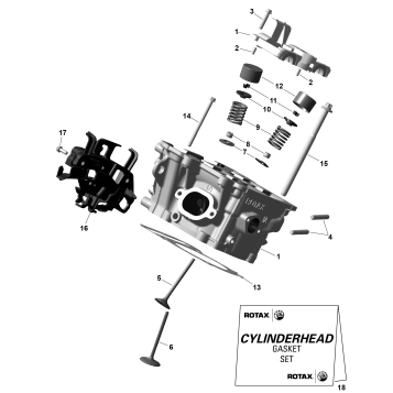 01- ROTAX - Cylinder Head