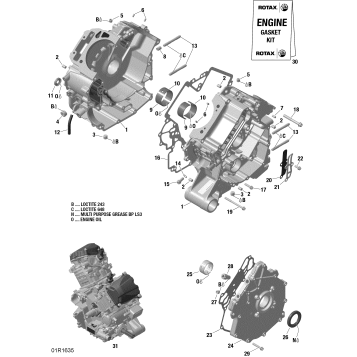 01- Crankcase - HD10