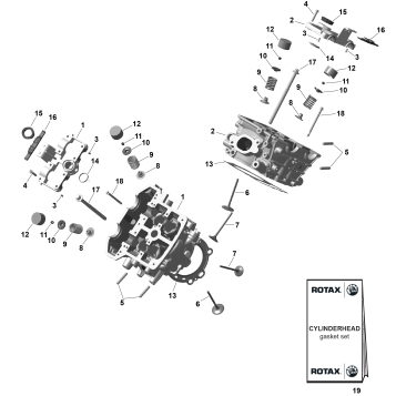 01- ROTAX - Cylinder Head