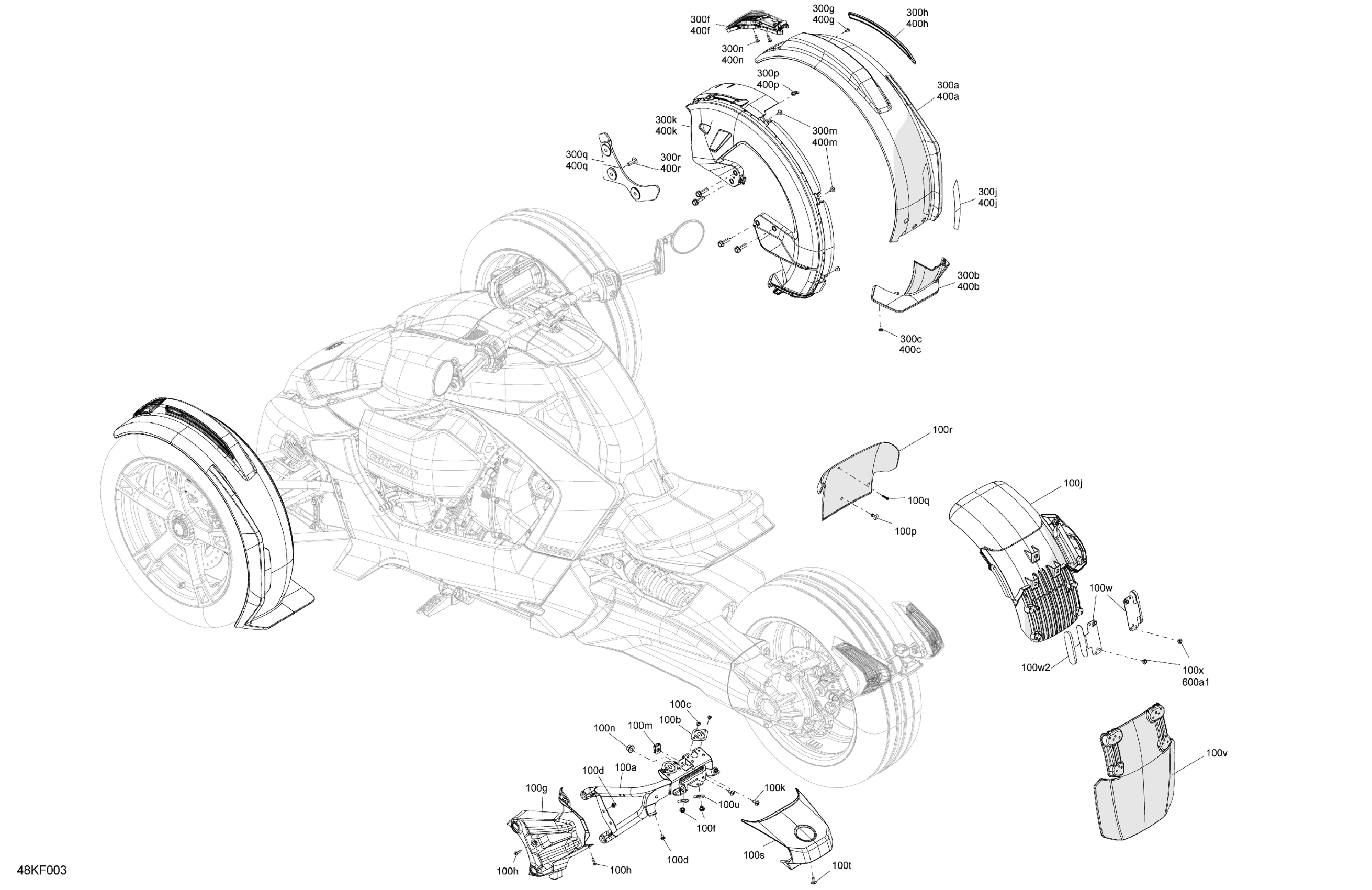 North America - RYKER - RALLY - 900 ACE - F3TA - CARB - Deep Black ...