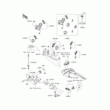 Ignition Switch/Locks/Reflectors