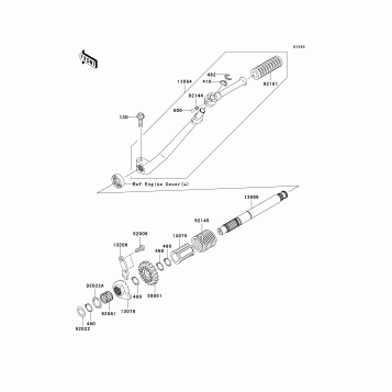 Kickstarter Mechanism