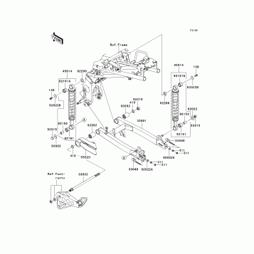 Swingarm/Shock Absorber