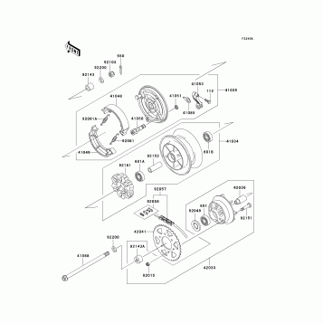 Rear Wheel/Chain(A7/A8)
