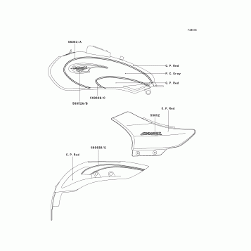 Decals(Red/Gray)(A5/A6)