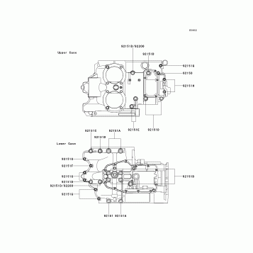 Crankcase Bolt Pattern
