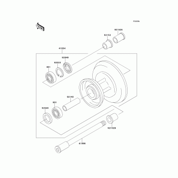Front Wheel(EJ650-A3/A4)