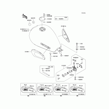 Fuel Tank(EJ650-A3/A4)