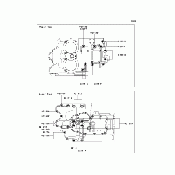 Crankcase Bolt Pattern