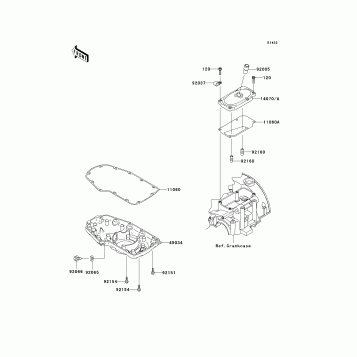 Breather Cover/Oil Pan