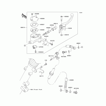 Front Master Cylinder