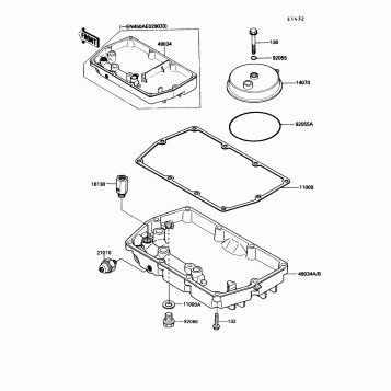 Breather Cover/Oil Pan
