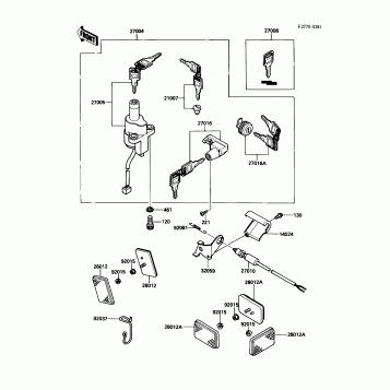 Ignition Switch/Locks/Reflectors