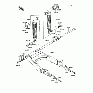 Swingarm/Shock Absorber