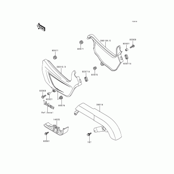 Side Covers/Chain Cover(EN500-A1/A2/A3)