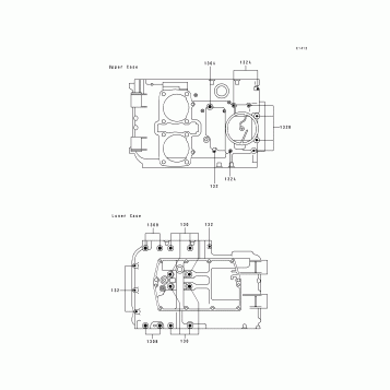 Crankcase Bolt Pattern