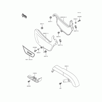 Side Covers/Chain Cover(EN500-A7)