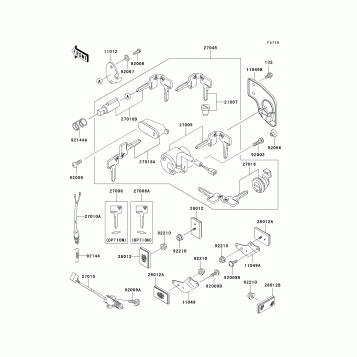 Ignition Switch/Locks/Reflectors