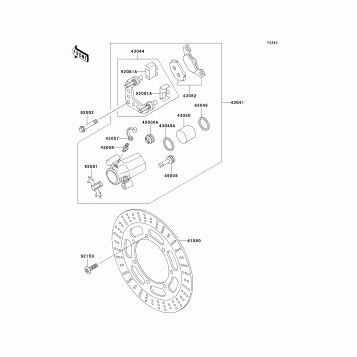 Front Brake(EN500-C6-C8)