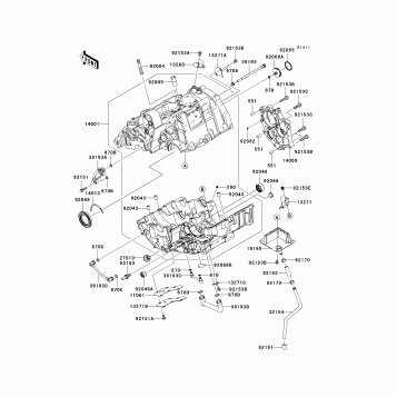 Crankcase(-ER650AE057323)