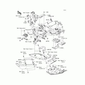 Frame Fittings(-JKAEREA1 7A035082)