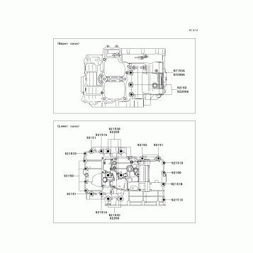 Crankcase Bolt Pattern