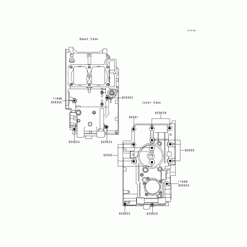 Crankcase Bolt Pattern