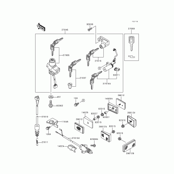 Ignition Switch/Locks/Reflectors