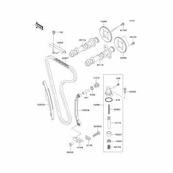 Camshaft(s)/Tensioner