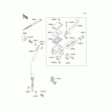 Front Master Cylinder(F15-F18)
