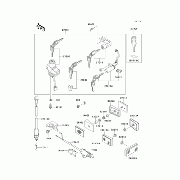 Ignition Switch/Locks/Reflectors