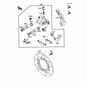 Rear Brake(00399&NAMI.)