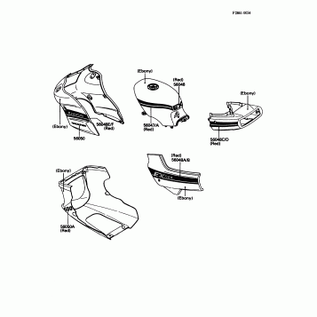 Decals(Ebony)(EX500-A3)