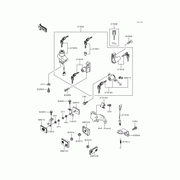 Ignition Switch/Locks/Refiectors