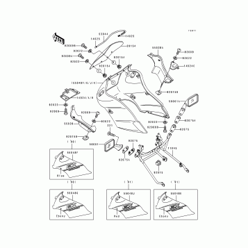 Cowling(EX500-A4/A5)