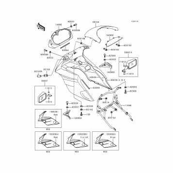 Cowling(EX500-D3/D4)