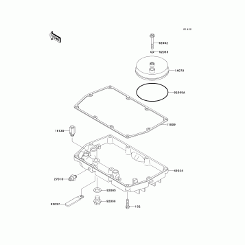 Breather Cover/Oil Pan