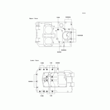 Crankcase Bolt Pattern